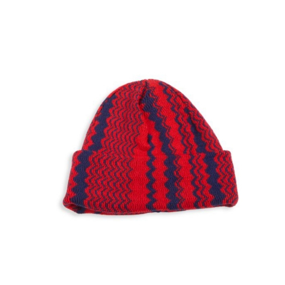 🎀❄NWT Missoni Zig Zag Wool Blend Beanie. Color: Red.🍂